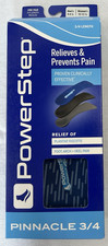 Powerstep Orthotic Support Pinnacle 3/4 Insoles C Men's 9-9.5 Women's 11-11.5