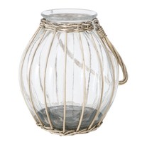 Windlicht Viano Dh 22X26 Cm Transparent Teelichthalter Windlichtglas