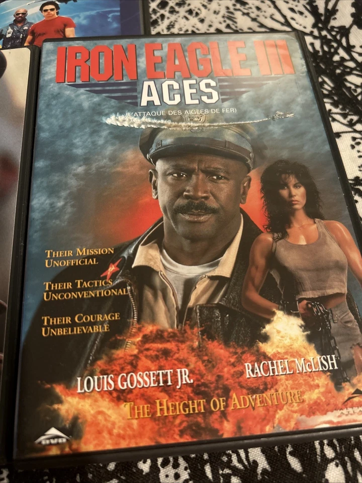 Iron Eagle 2 & Aces: Iron Eagle III (Louis Gossett Jr.) All 3 Movies - Image 3 of 3