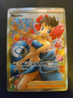 Phoebe (Full Art) 161/163 Swsh05: Battle Styles Holo