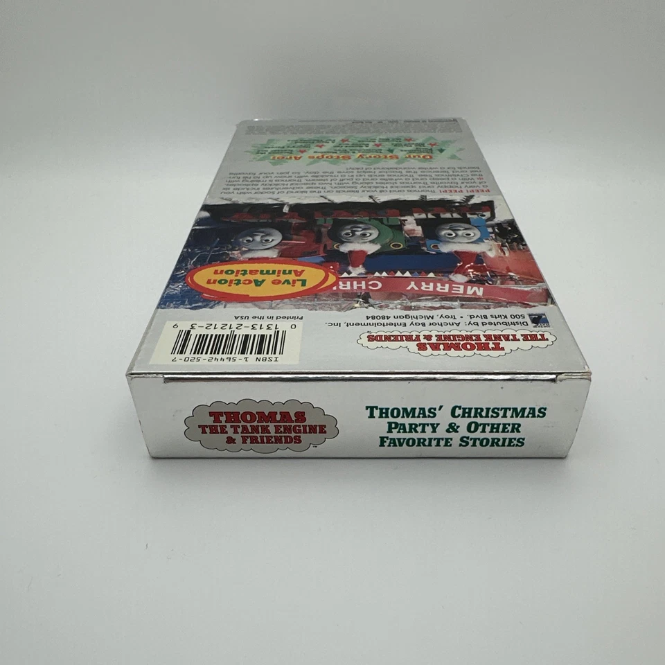 1994 Thomas The Tank Engine And Friends Christmas Party VHS George Carlin OOP FS - Image 3 of 4