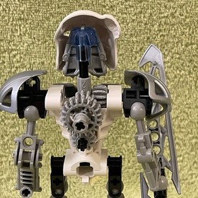 LEGO Bionicle - 8571 - Toa Nuva - Kopaka Nuva - Complete Build Except NO SHIELD