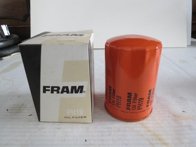 Vintage FRAM PH19  Oil Filter - New & Free Shipping