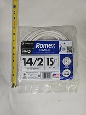 NEW Southwire Romex SimPull 15 ft. 14/2  Indoor Wire/Copper NM-B Cable