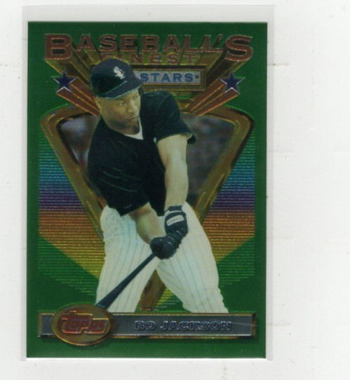 1993 Bo Jackson Topps Finest #91 Free Shipping (G2153)