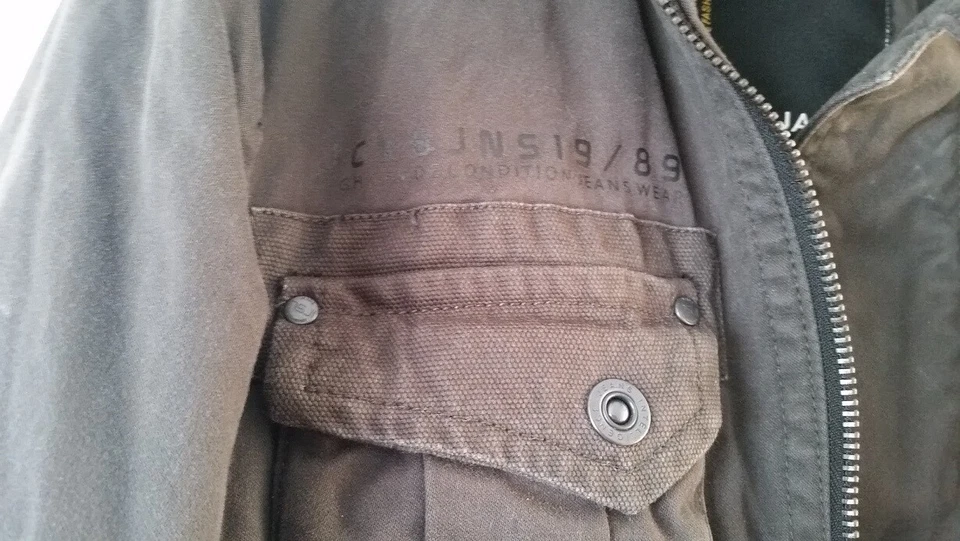 Chaqueta Abrigo Marrón Jack & Jones Hombre Talla S Extraíble Piel de Oveja Forrada Foto 3 de 4