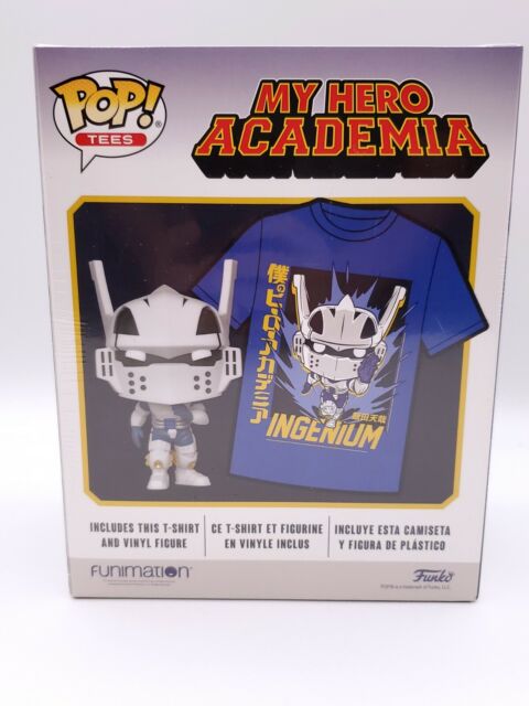 NEW Funko POP! My Hero Academia Tenya Iida Ingenium POP And Tee! SIZE M MEDIUM | eBay