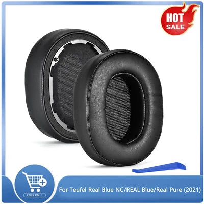 2 pezzi cuscinetti auricolari Teufel Real Blue NC/REAL Blue/Real Pure 2021 ricambio cuffie
