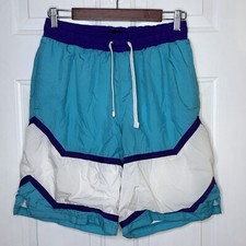 vintage nike windbreaker Shorts Medium 90s Basketball Nylon