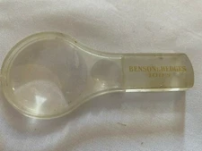 Vintage Benson & Hedges 100's Magnifying Glass - Phillip Morris Promotional Item