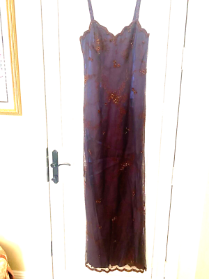 sue wong brown dress Jaw dropping vintage Sue Wong brown fairy maxi dress