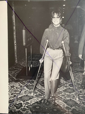 JANE FONDA- Rare VINTAGE Original Press Photo by RALPH DOMINGUEZ