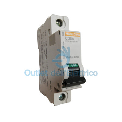 Merlin Gerin 24436 Schalter Automatisch C60N 1P 25A C Ul/Csa