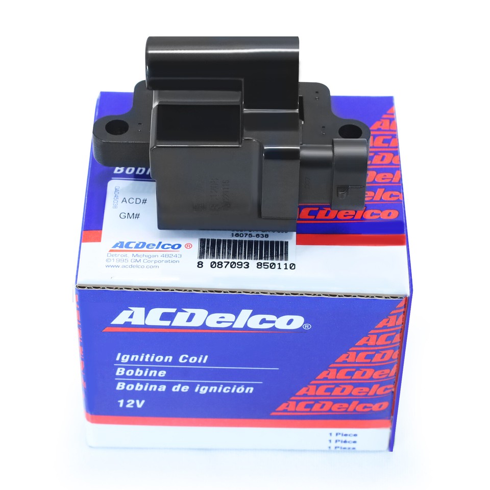 Square Ignition Coil & Spark Plug Wire For Chevy GMC 4.8L 5.3L 6.0L 8