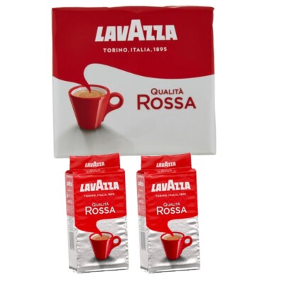 LavAzza Quality Rossa 2X250G - Carton Of 10 Pieces