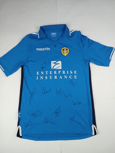 LEEDS UNITED 2012 2013 2014 MORISON # AWAY FOOTBALL SHIRT MACRON JERSEY SIZE : S - Picture 2 of 13