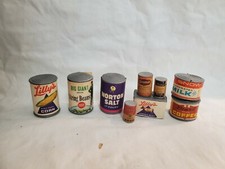 Vintage Dollhouse Canned Groceries