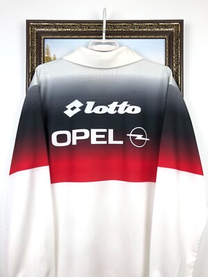 Lotto　ACミラン　1994〜95 CL仕様　パッチ付き Lotto ACミラン 1994〜95 CL仕様 パッチ付き AC MILAN 93/94 - L Lotto
