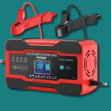 8A 12V 24V Fully-Automatic Smart Car Battery Charger Maintainer Trickle Charger