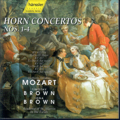 Timothy Brown - Iona Brown - Horn Concertos Nos. 1 - 4 | CD