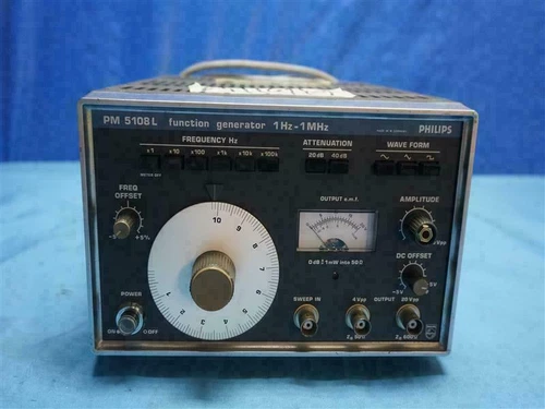 Philips PM 5108L PM5108L 1Hz - 1MHz Fuction Generator
