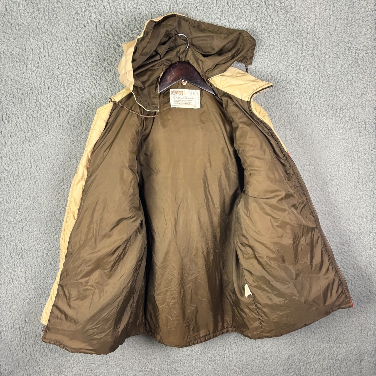 Vintage 70s 80s Montgomery Ward Puffer Jacket Mens Large Vintage 70s 80s Montgomery Ward Puffer Jacket Mens Large