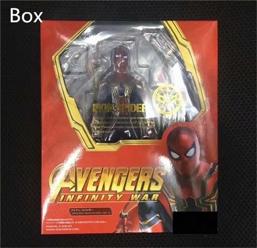 Avengers Figurine iron Spiderman articulée avec accessoires 17cm infinity war - Photo 8/11