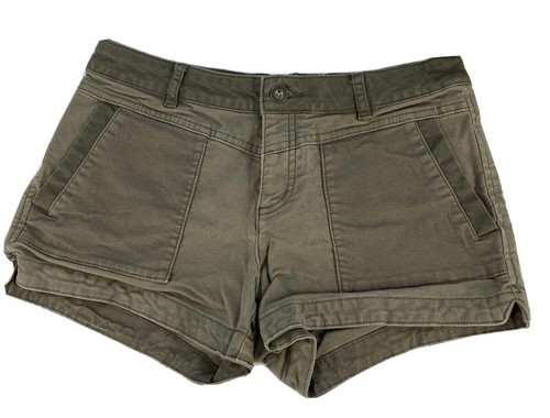 prAna Women's Green Denim Jean Shorts Stretch Size 4 | eBay