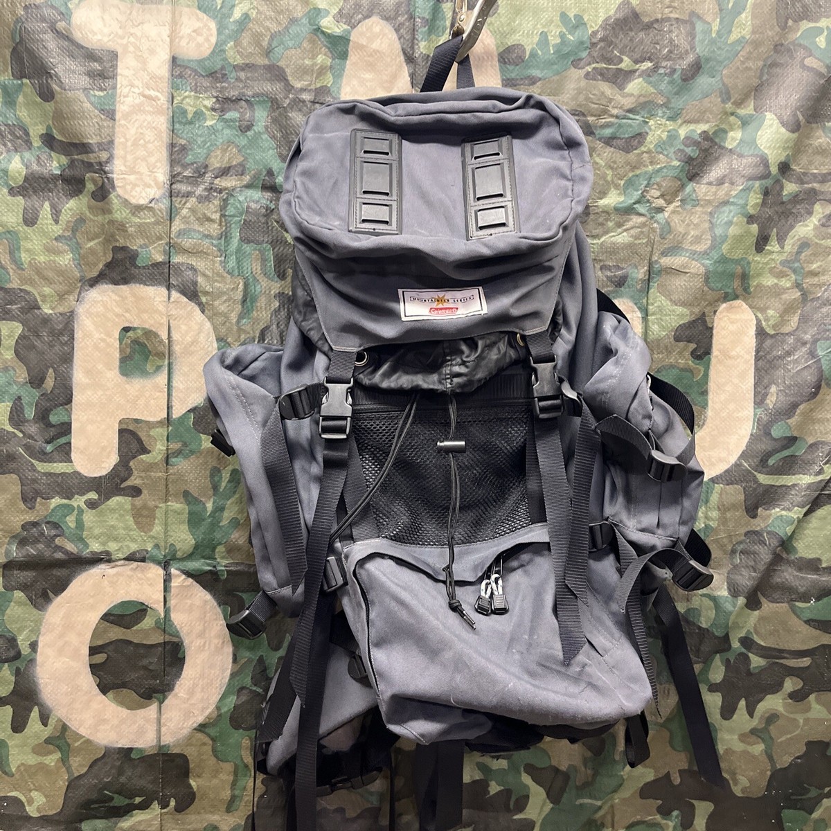 バッグ y2k 00s Coleman check Rucksack men's F Coleman Mountaineer Series Hiking Back Pack | eBay
