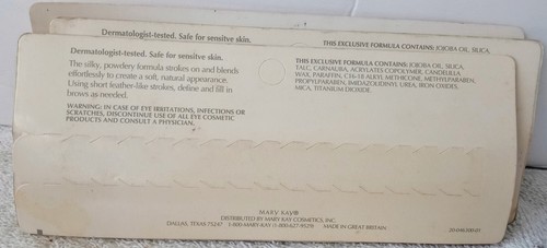 Mary Kay Eyebrow Pencil Definer Blonde Soft Auburn Chestnut .04 oz 1.1g Sealed - Picture 3 of 3