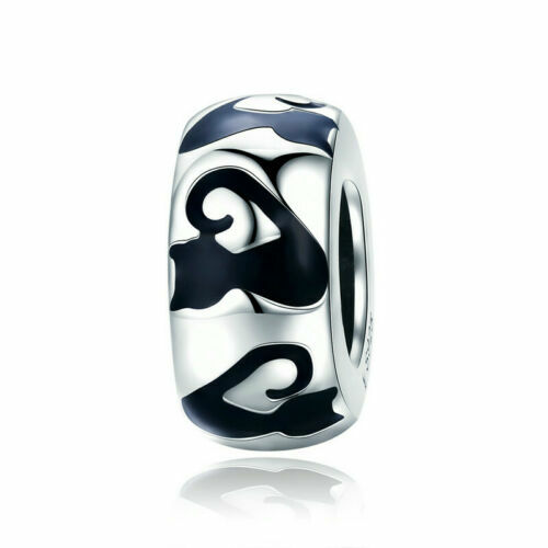 Ciondolo in argento sterling con iniziale A piccola lettera .925