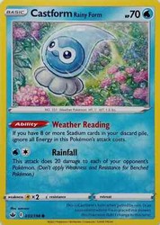 Castform Rainy Form 033/198 Chilling Reign