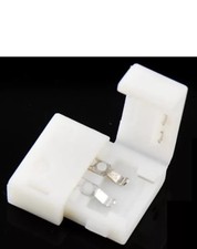 5-pack 8mm 2-pin Solderless Clip-on Coupler Connector for 3528 LED Strip Light