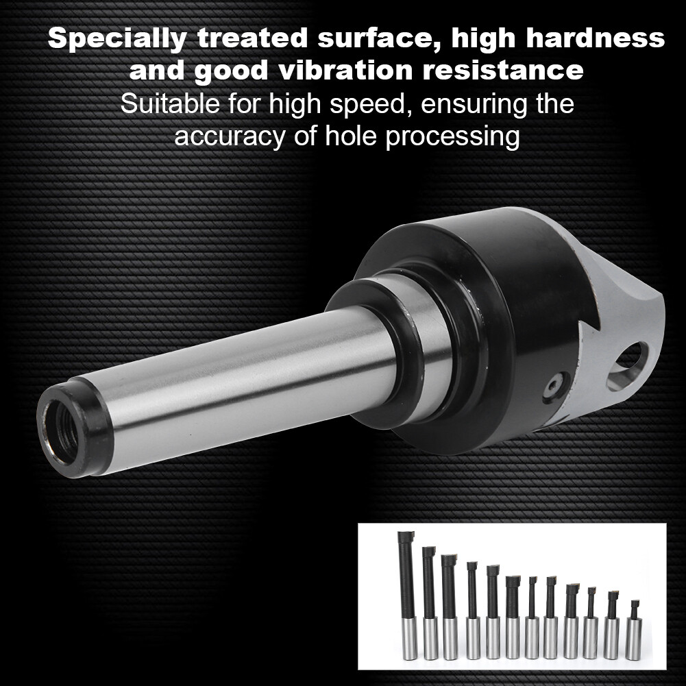 Barre D'alésage, Outil D'alésage Pratique D'une Excellente Dureté, Pour Une Application Industrielle De Fraiseuse(BT40 F1 18 12PCS