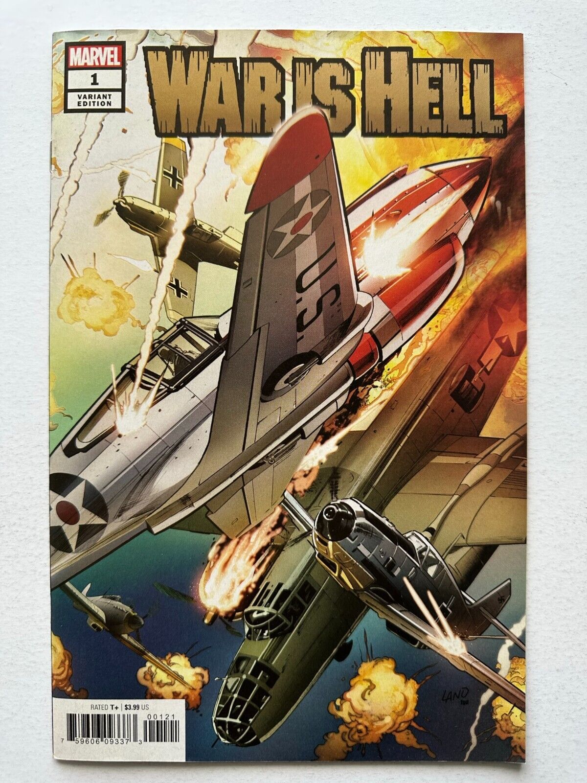 WAR IS HELL #1 (NM), Marvel 2019, Greg Land Variant, 1st Print, Howard Chaykin