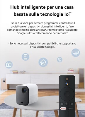 Xiaomi Mi Smart Projector 2 1080p 500ANSI Lumen DLP Projector with Google Home
