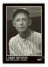 1991 THE SPORTING NEWS # 182 LARRY BENTON
