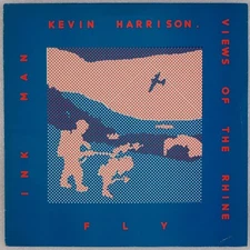 KEVIN HARRISON: Fly UK Glass  New Wave Minimal Synth Rare 3-Track 12” EP OG NM