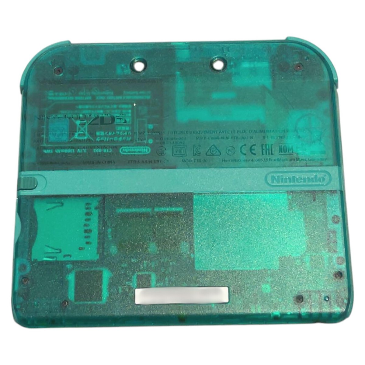 NINTENDO 2DS Pokemon Clear Green Limited Console Stylus