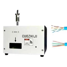 Automatic Network Cable Straightening Machine Electric Twisted Pair Wire Tools