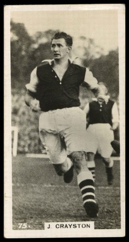 Pattreiouex - 'Footballers in Action' (1934) - #75 - J. Crayson (Arsenal)