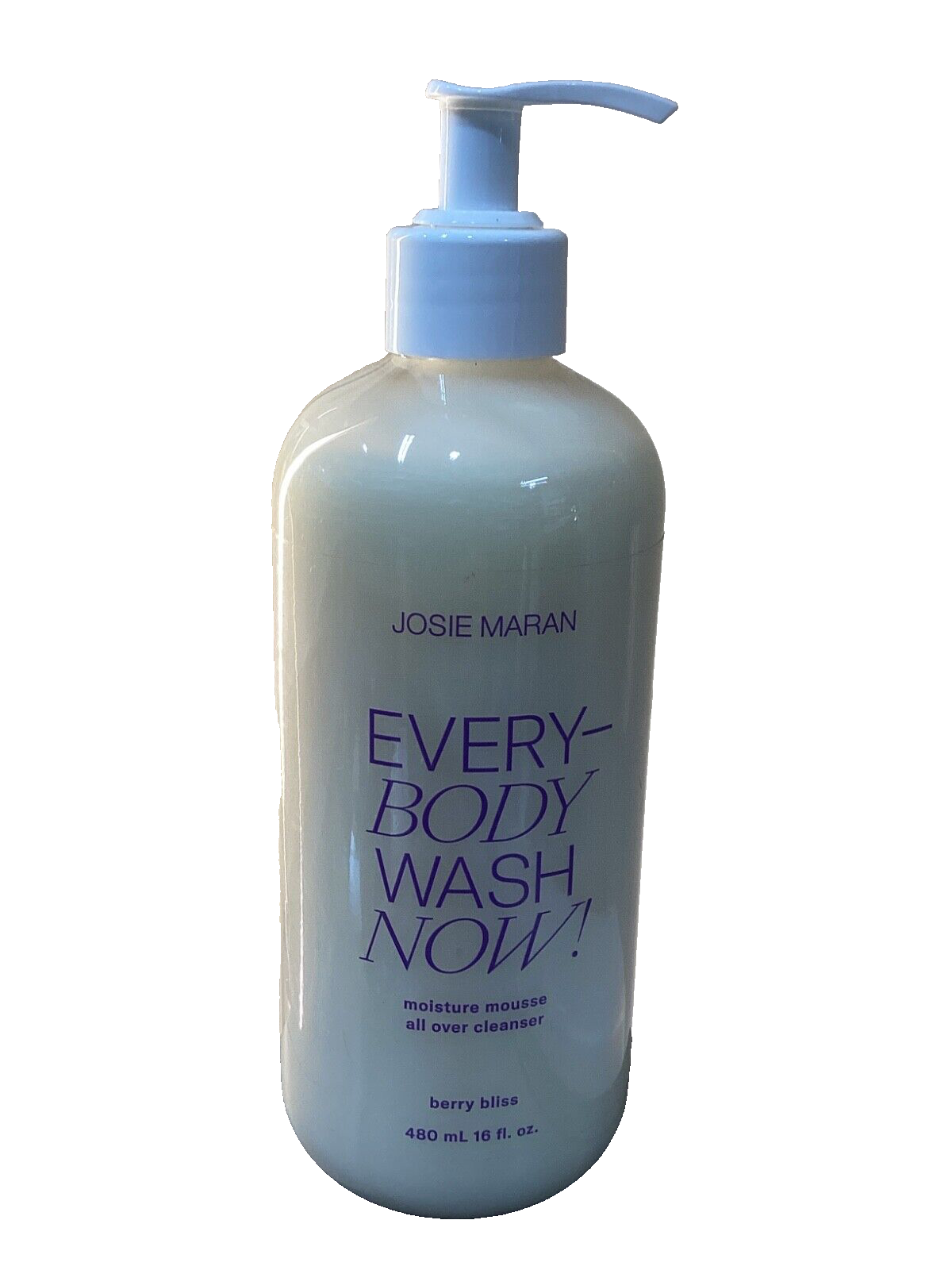 Mousse hidratante Josie Maran Every Body Wash 480 ml/16 oz con bomba BERRY BLISS-image