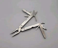 LEATHERMAN USA PST Multi-Tool DATED 0497 - Scissors, Serrated Knife *Engraved*