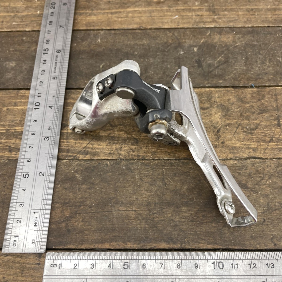 Vintage Shimano Deore XT FD-M737 Front Derailleur 31.8mm Mountain