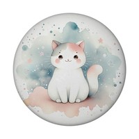 SüßE Katze Magnet Mit FlaschenöFfner Rund