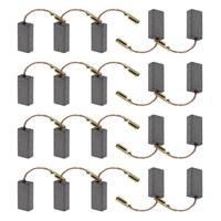 Ecsing KohlebüRsten FüR Winkelschleifer, 15 X 8 X 5 Mm, 0,59 X 0,31 X 0,20