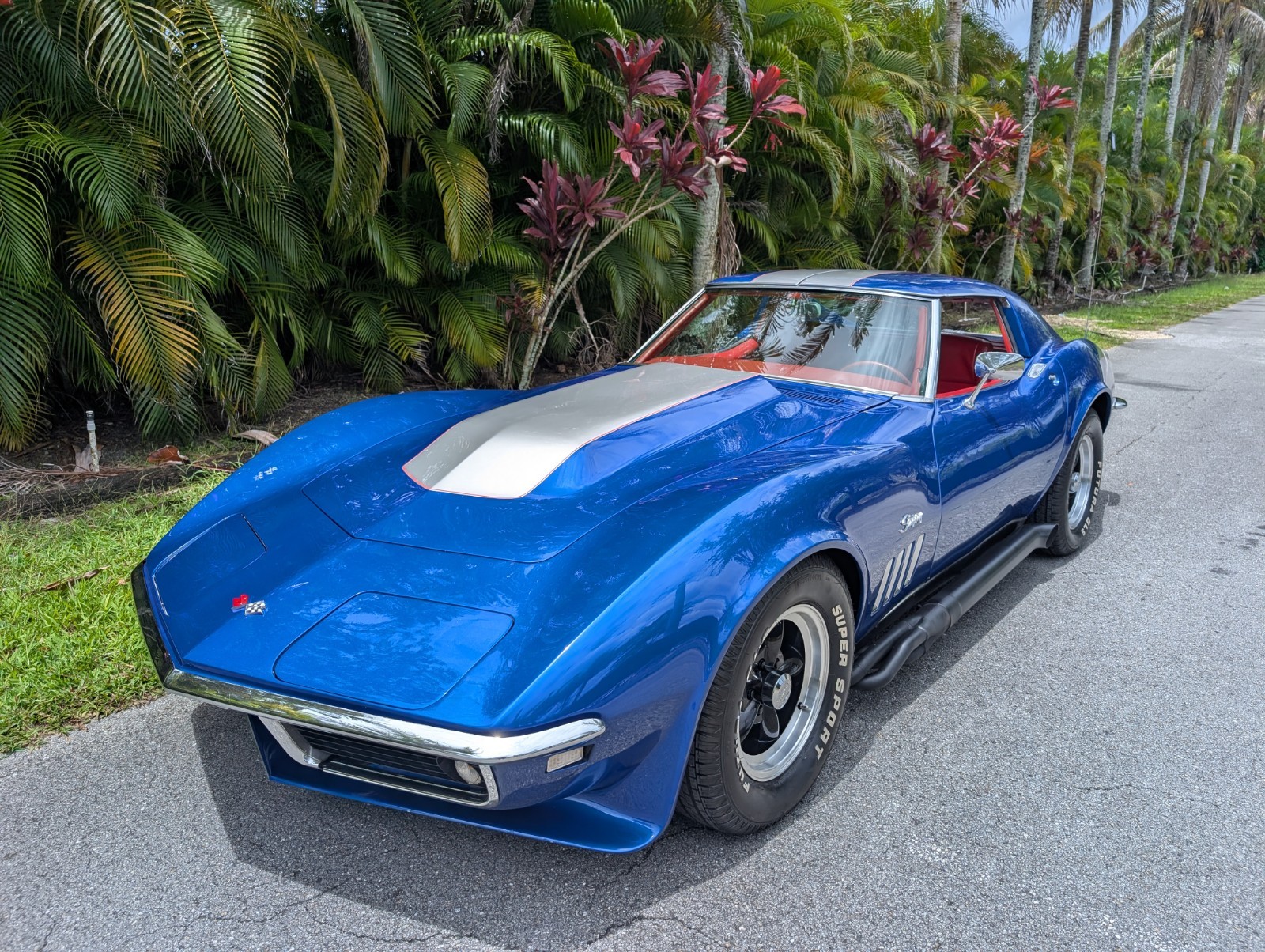 1968 Blue Chevrolet Corvette   | C3 Corvette Photo 2