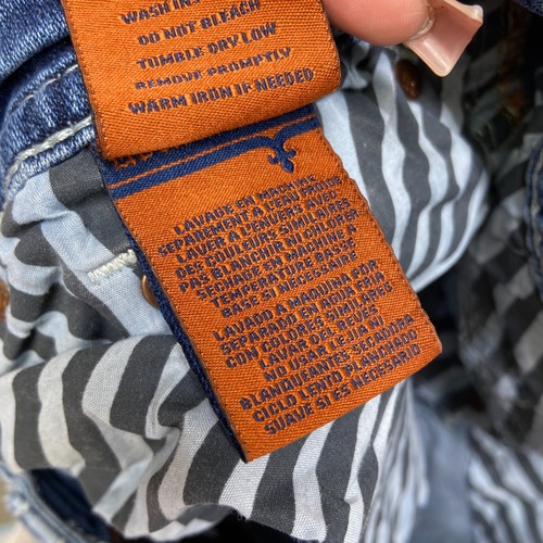 Jeans THRASHED Rock Revival Albus Relaxed Taper Uomo 34 Blu Elasticizzato Comfort - Foto 18 di 20