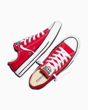 Converse Chuck Taylor All Star Ox Low Top Unisex Sneakers , Red