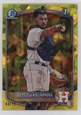 2025 Bowman Sapphire Chrome Prospects Yellow 44/75 Jancel Villarroel 11s9